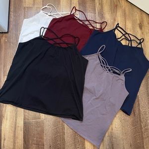 LOT OF 5 Camisoles
